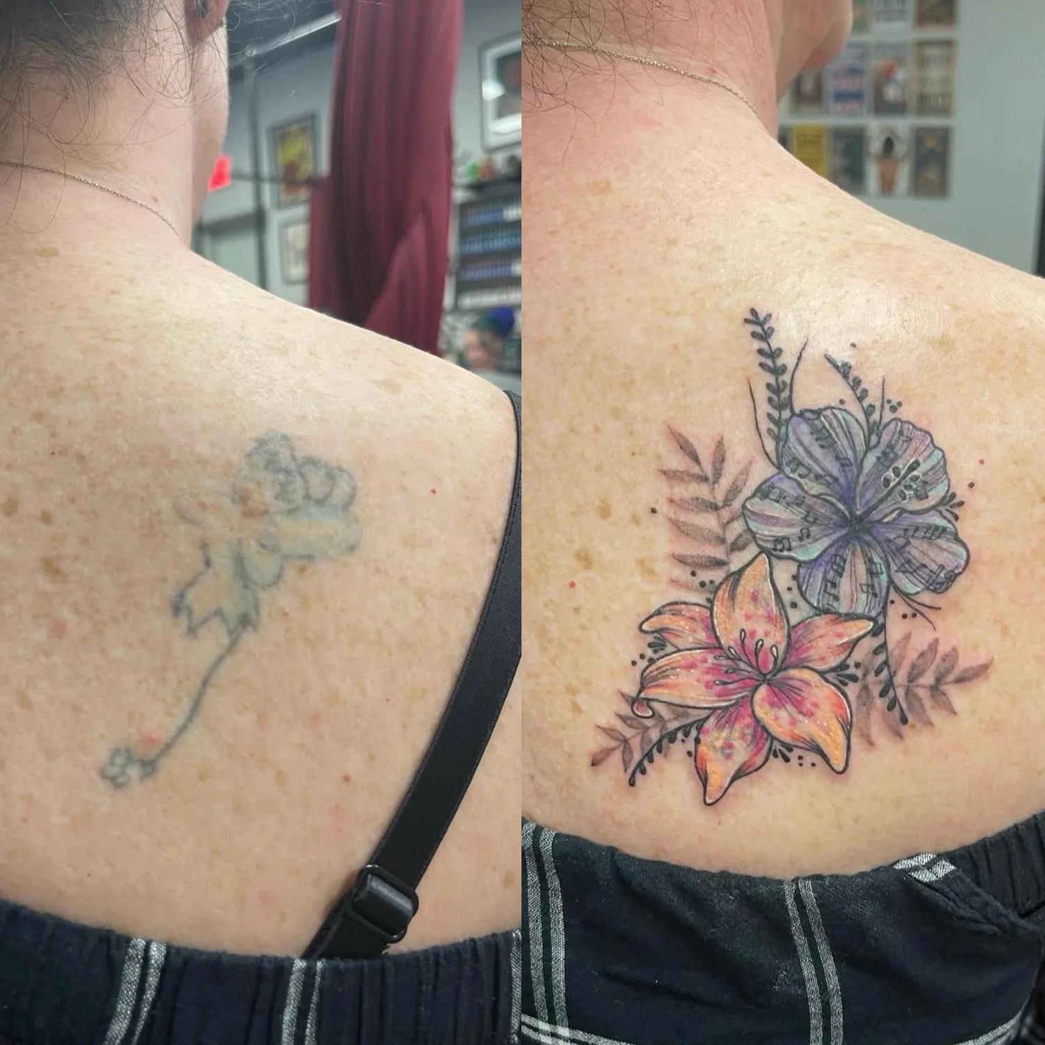 Floral cover-up rework